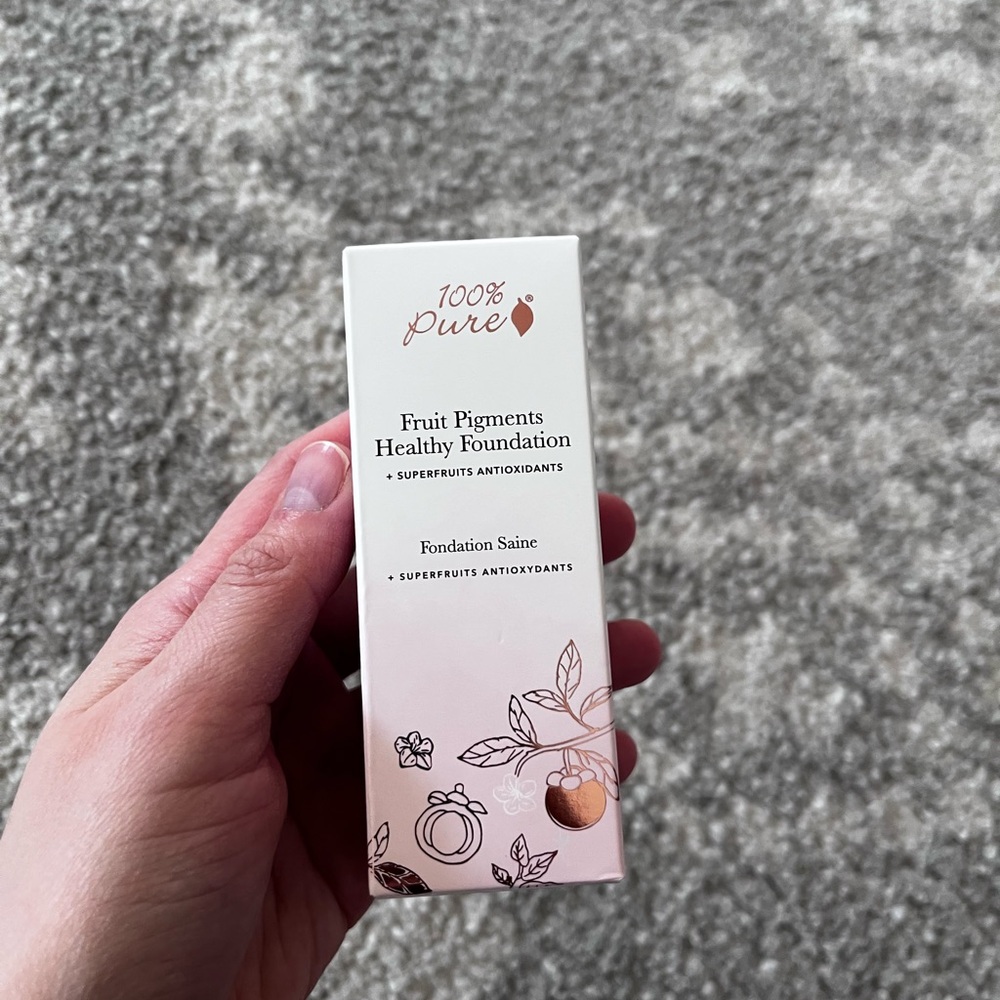 100% Pure Fruit Pigments Healthy Foundation